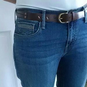 ⭐Levi's Women's 515 capri rolled up denim jeans 6